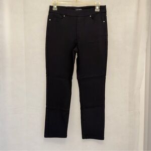 Mario Serrani Women's Comfort Stretch Capri Pant, Size Small, Black